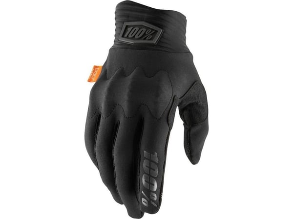 100% COGNITO Gloves Black - M (håndlengde 187-193 mm) - 2022