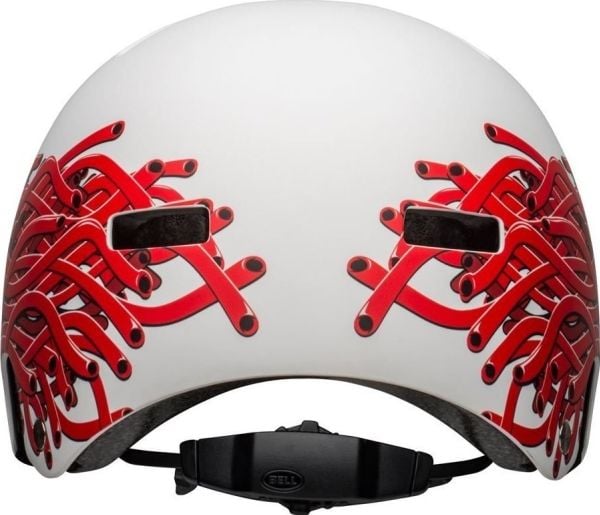Bell Kask BMX BELL LOCAL matta valkoinen doodle rose M (55-59 cm)