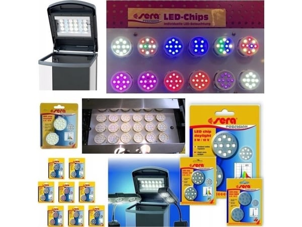 Sera LED-diodchip ultra blue 2 W / 12 V, 2 st/OPAK