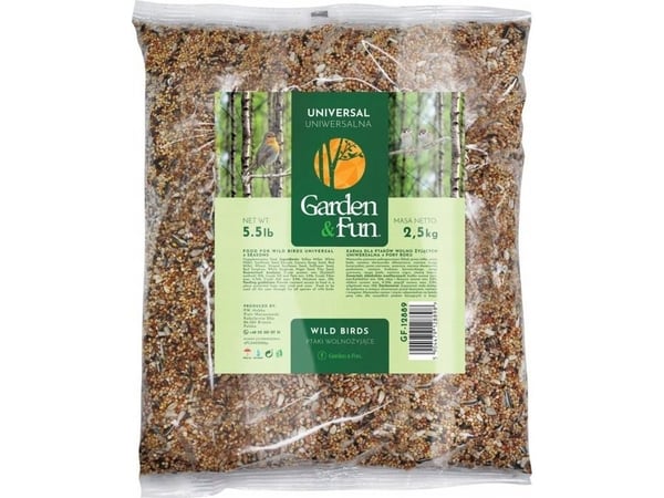 Garden&Fun solsikkefrø svart 1,6 kg