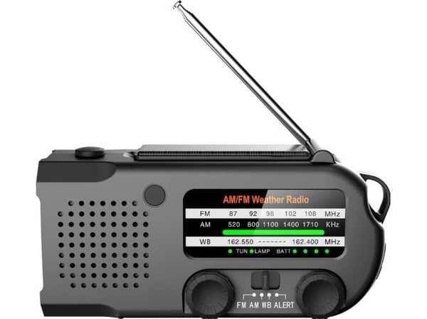 Radio Mozos MOZOS ER-01 radio FM/AM aurinko + dynamo