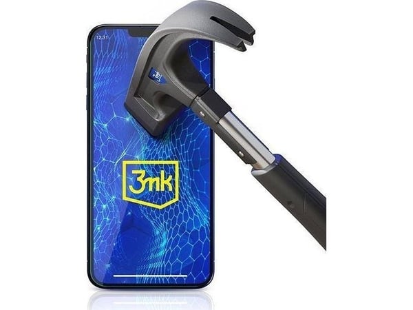 3MK HardGlass Max Lite härdat glas till Xiaomi Redmi 11 Prime svart