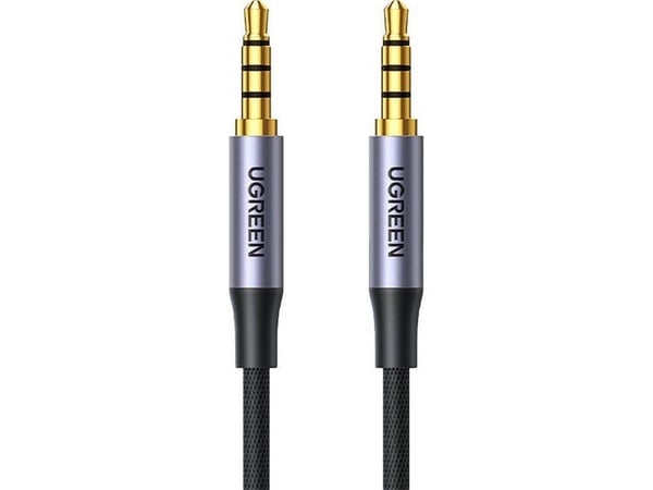 Ugreen Jack 3,5 mm til Jack 3,5 mm-kabel 1 m svart (UGR1430)