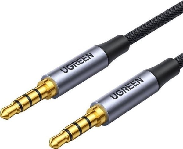 Ugreen Jack 3,5 mm til Jack 3,5 mm-kabel 1 m svart (UGR1430)