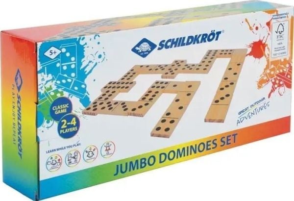 Schildkröt JUMBO-DOMINO-sett