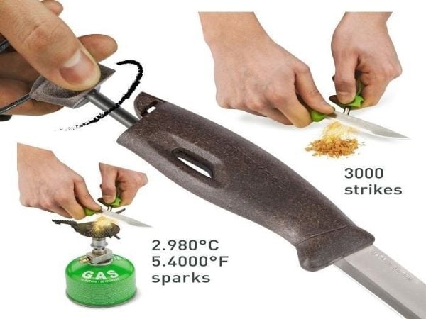 Light My Fire Knife med flint Light My Fire FireKnife + Tinder
