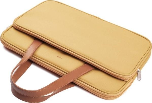 Jcpal Milan briefcase sleeve til MacBook 13/14" musztardowa