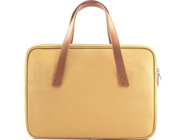 Jcpal Milan briefcase sleeve til MacBook 13/14" musztardowa