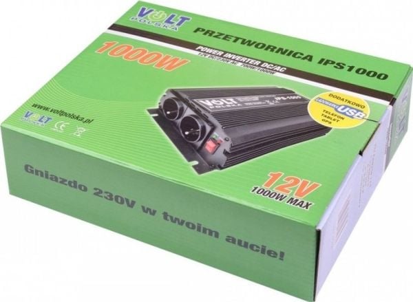 VOLT CONVERTER POLSKA IPS-1000 12V / 230V 700/1000 W