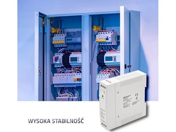 Nätadapter för router 10 W 12 V 0,83 A vit, tunn Qoltec