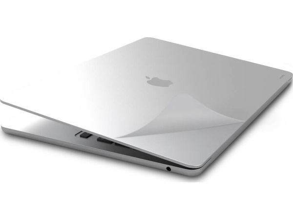 Etui Jcpal MacGuard 2in1 Skin Set – deksel til MacBook Air 13" M2 sølv