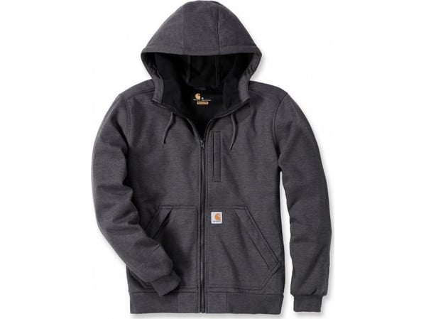 Charhartt Wind Fighter Carbon Heather 101759 Hættetrøje str XL