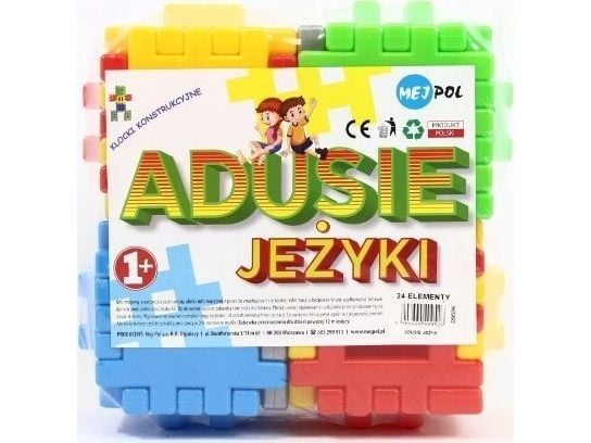Czako byggklossar Jezyki 24 delar