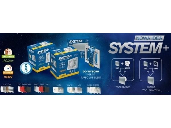 AWENTA baderomsvifte Escudo fi125 175 m³/h 18W 230V hvit Awenta WEB125
