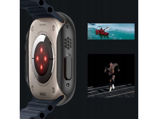 Spigen Thin Fit, Etui, Smartklokke, Svart, Apple, Apple Watch Ultra, Polykarbonat (PC)