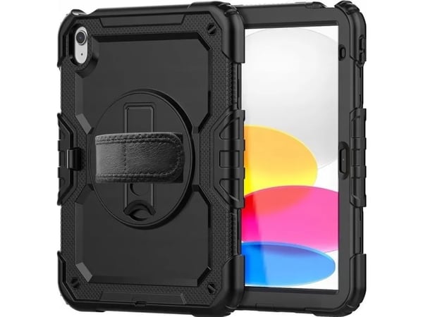 Tech-Protect Solid360 Apple iPad 10.9" 2022 - tabletin kotelo musta