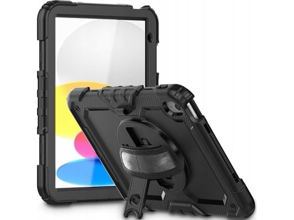 Tech-Protect Solid360 Apple iPad 10.9" 2022 - tabletin kotelo musta