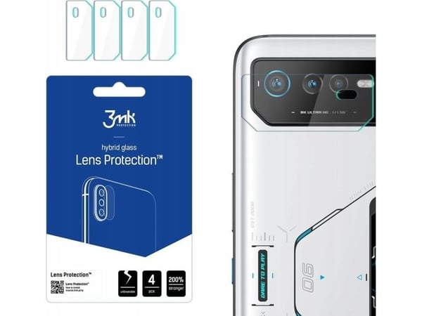 3MK beskyttelse til kameralinse for Rog Phone 6 / 6 Pro