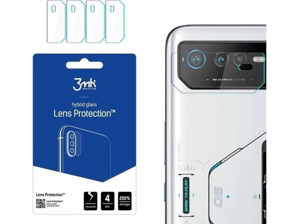 3MK beskyttelse til kameralinse for Rog Phone 6 / 6 Pro