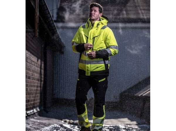 Projob Refleksjakke ProJob 6446 3in1 Gul/Navy