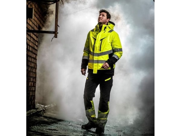 Projob Refleksjakke ProJob 6446 3in1 Gul/Navy
