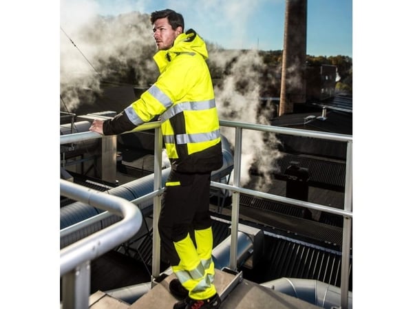 Projob Refleksjakke ProJob 6446 3in1 Gul/Navy