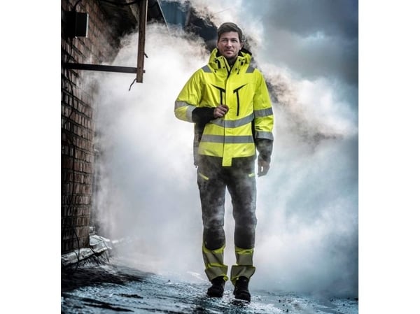 Projob Refleksjakke ProJob 6446 3in1 Gul/Navy