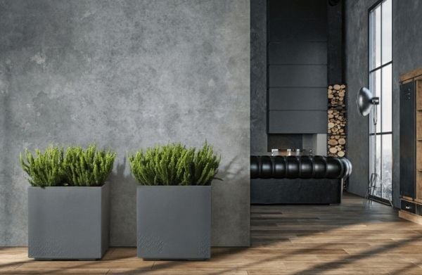 Lamela plantekasse KARO ECO 800x400 betong