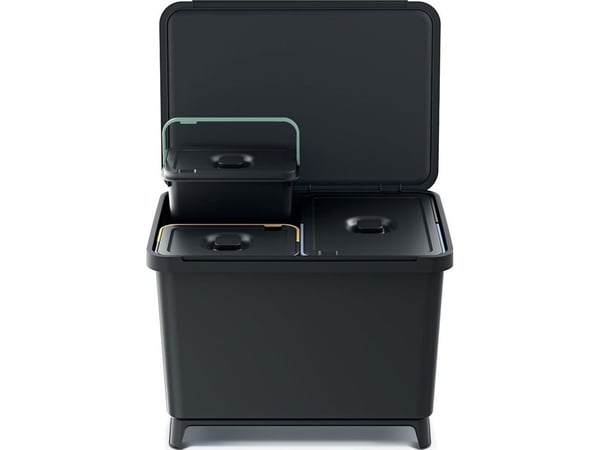 Søppelkasse til sortering Prosperplast NKS60W3-S411 (sort)