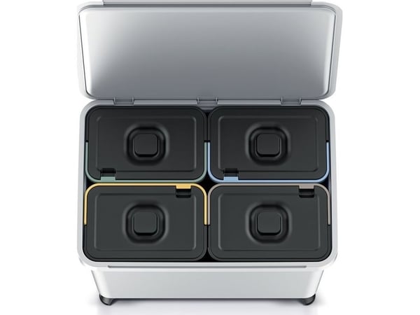 KEDEN SYSTEMA 4x10L roskakori - HARMAA
