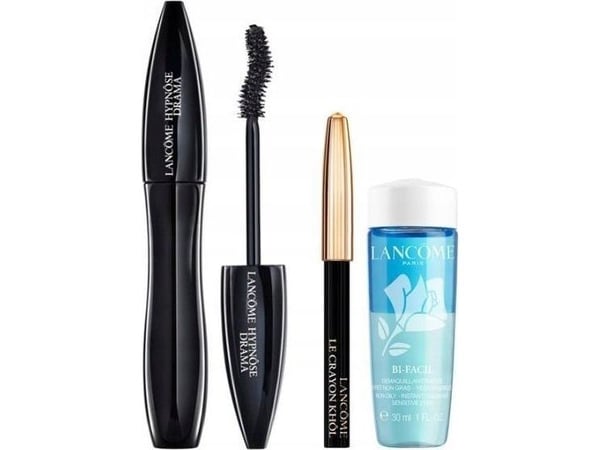 LANCOME SET (HYPNOSE DRAMA 01 + LE CRAYON KHOL + BI-FACIL30ML)