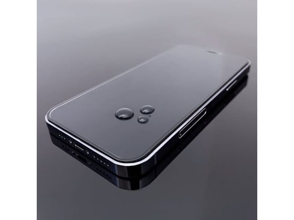 Wozinsky super tåligt härdat glas Full Glue för hela skärmen med ramvänlig passform till Motorola Moto G42 - svart