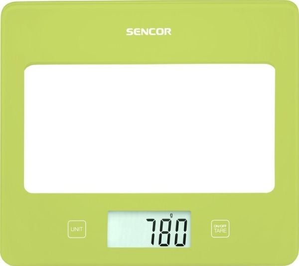 Sencor SKS 5031GR grön köksvåg