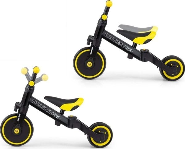 Milly Mally Bike 3w1 Optimus Black