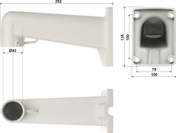 IP-kamera OMEGA-50P36-24 - 5 Mpx 4.6 ... 165 mm