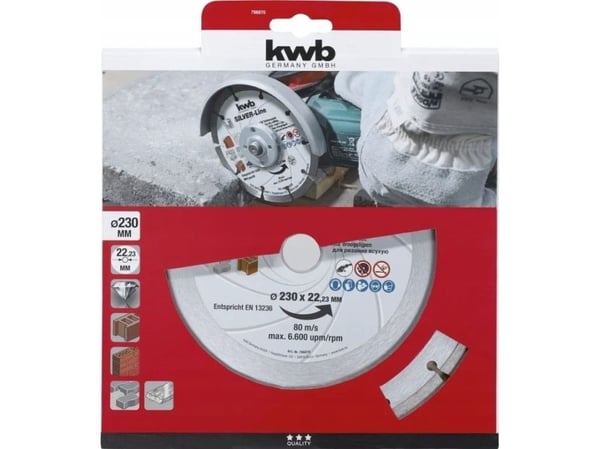 kwb 796870 Diamantskiva Diameter 230 mm 1 st