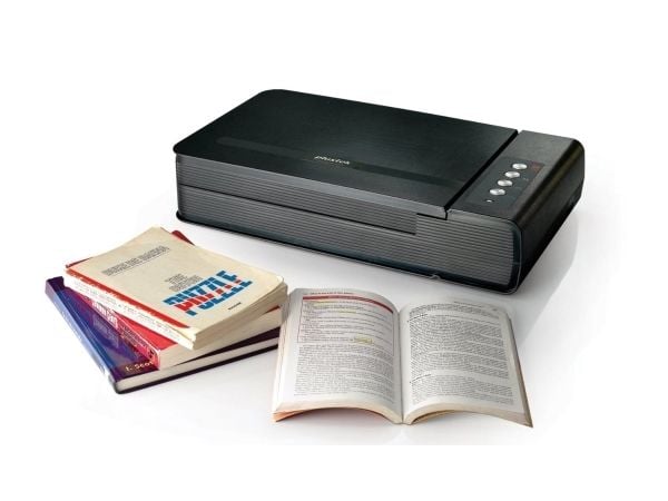 Plustek OpticBook 4800 - Planskanner - CCD - A4/Letter - 1200 dpi - inntil 2500 skann pr. dag - USB 2.0