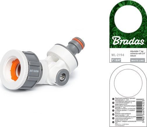 Bradas WL-2194, Rørkobling, Dryppvanningssystem, Polen, 1 stykker