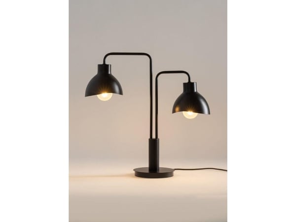 Skrivebordslampe Sigma svart Holi i metall til skrivebord/kontor