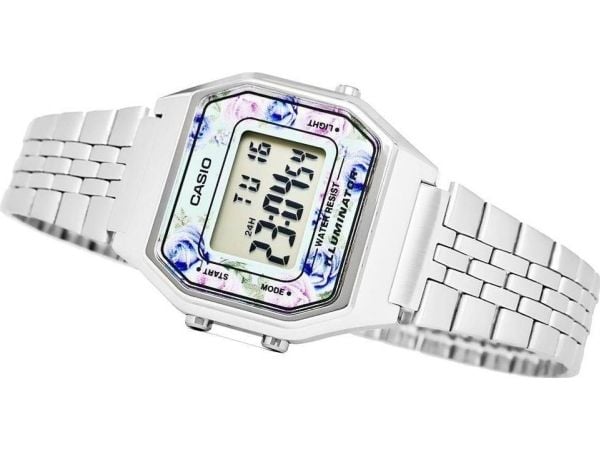 Zegarek Casio Zegarek Damski CASIO Collection Retro LA680WA-2CDF