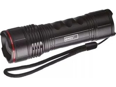 Emos lommelykt LED i metall 500 lm - 4AAA