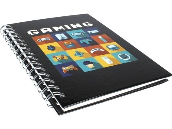 Starpak notatblokk A5 med spiral gaming