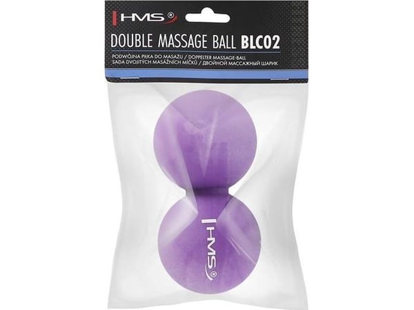 HMS BLC02 Violet Lacrosse massasjeball, dobbel