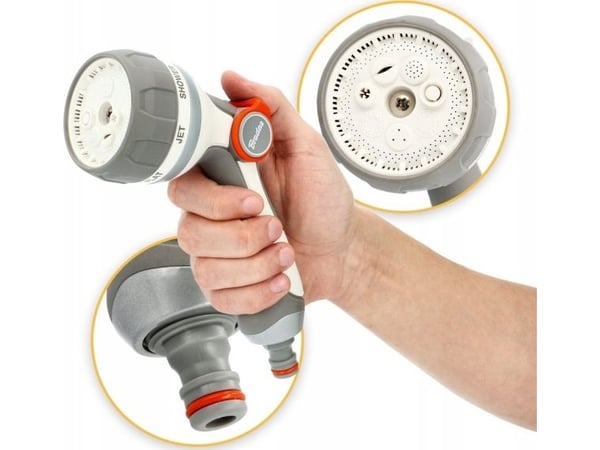 Bradas WHITE LINE 7-toiminen ase SMOOTH CONTROL metallia