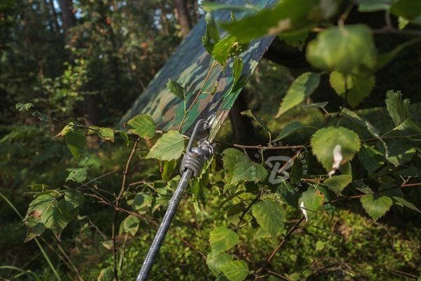 Bradas presenning kamuflasje moro CAMOforest 5 x 8 m 90 g