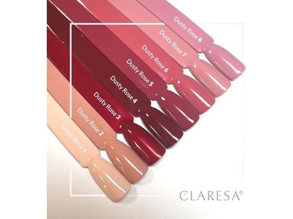 Claresa Claresa Hybrid neglelakk Dusty Rose 7 - 5 g