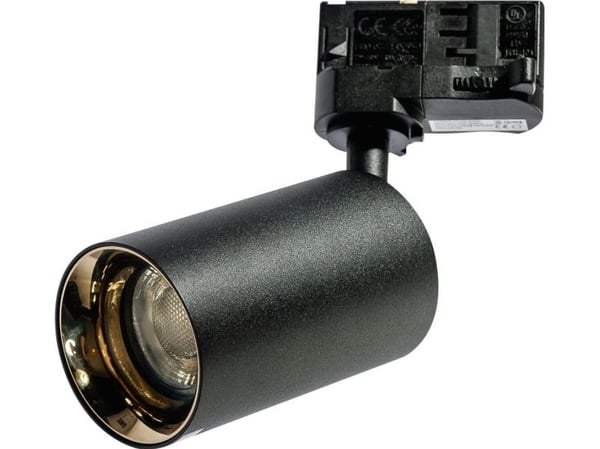 Azzardo Eiger AZ4206 3-fase skinnearmatur svart/gull