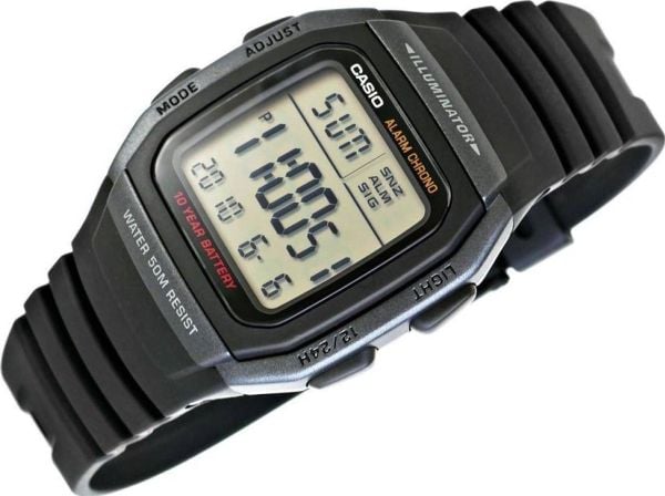 Zegarek Casio Zegarek Męski CASIO W-96H-1BVDF Unisex