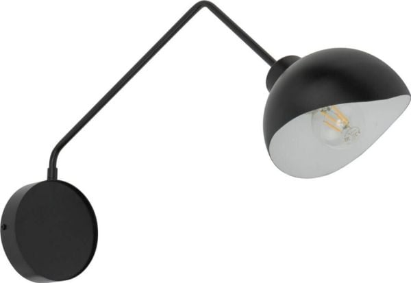 Vegglampe Sigma Scienna Roy, moderne vegglampe svart