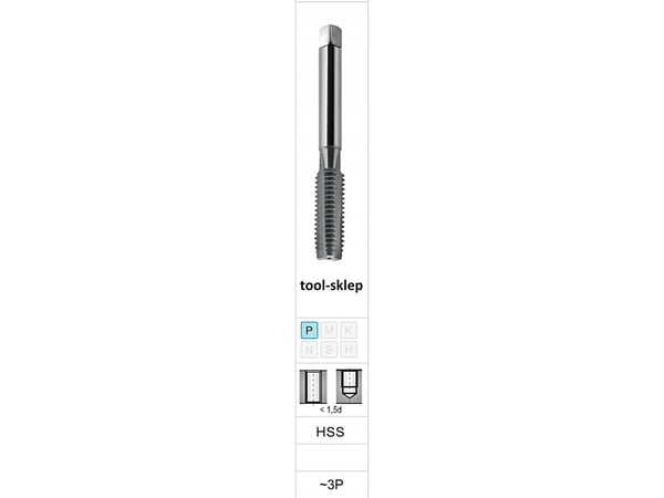Fanar gjengeverktøy G 1/4" NGRM DIN-5157D HSS